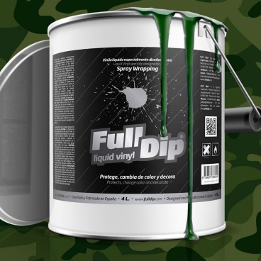 Full Dip 4L Military Z&ouml;ld