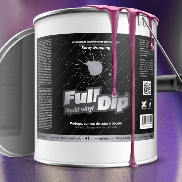 Full Dip 4L Matt s&ouml;t&eacute;t lila