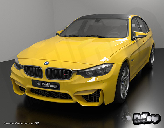 Full Dip Amarillo Mate Protect x300