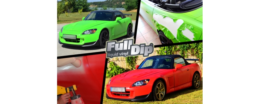 De Rojo Full Dip a Verde Custom Full Dip!