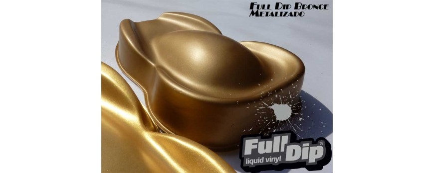 Full Dip Dorado y Bronce Metalizados