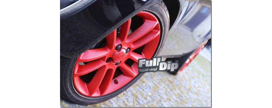 Rojo Intenso, profundo y de alta calidad.